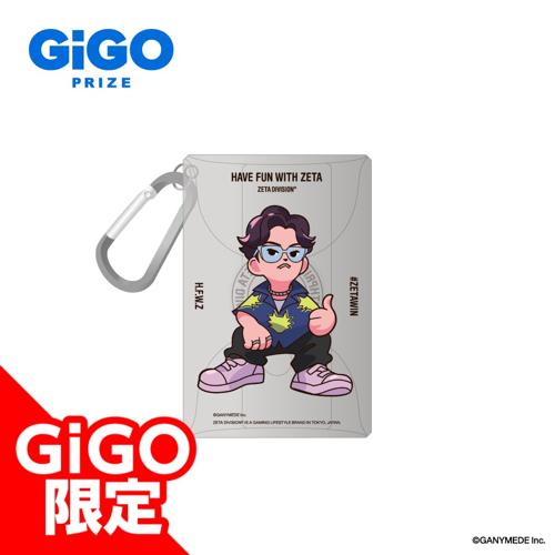 【ta1yo】ZETA DIVISION HAVE FUN WITH ZETA カラビナ付きクリアポーチ～GiGOグループのお店限定～