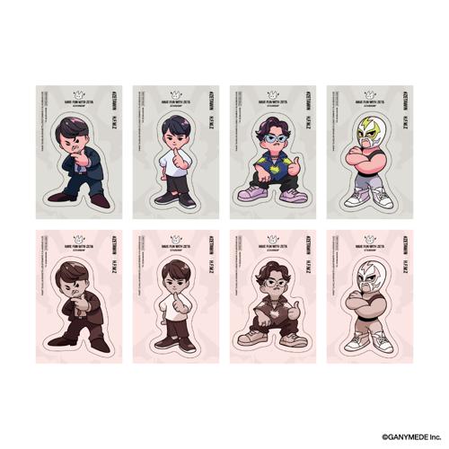 ZETA DIVISION『オリジナルステッカー』（全8種・ランダム)