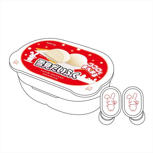 雪見だいふく ワイヤレスイヤホン2（ダイカットケース）