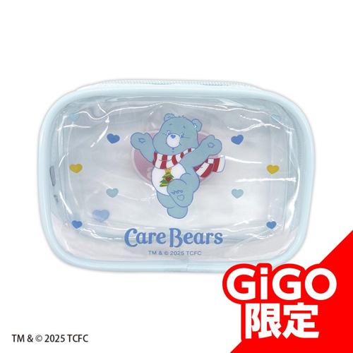 【CristmasWishes】ケアベアクリアミニポーチ～GiGO限定～
