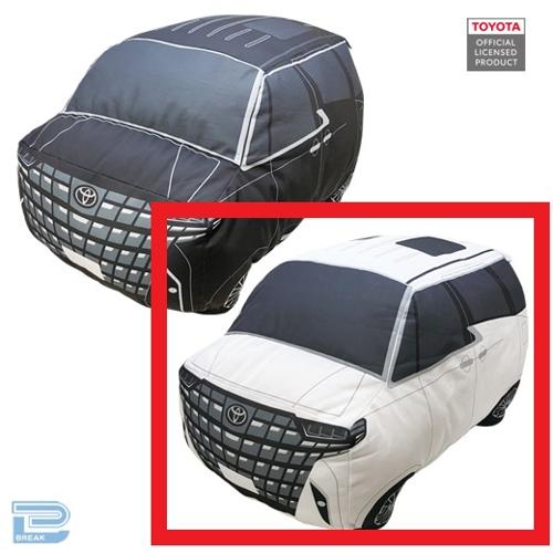 【ホワイト】TOYOTA アルファードぬいぐるみ