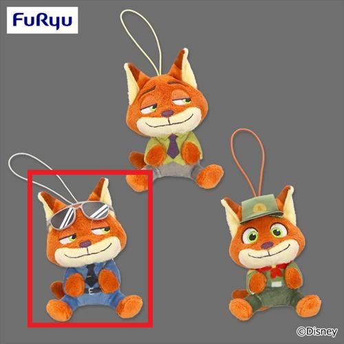 【警察】ズートピア WE LOVE YOU! -Nick Wilde- こてっとぺったんミニ マスコット