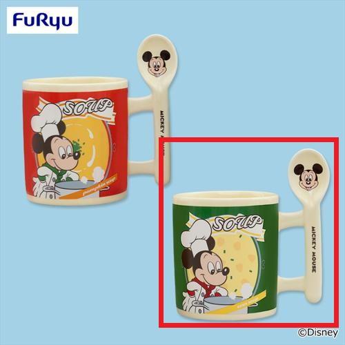 【グリーン】ミッキーマウス Pop Pop Supermarket！ スープ缶風マグカップ