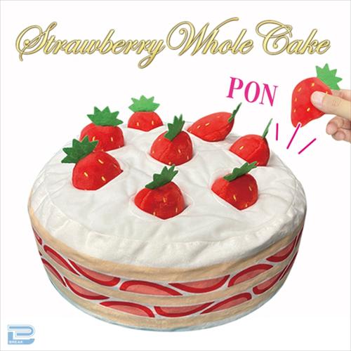 苺ホールケーキぬいぐるみ