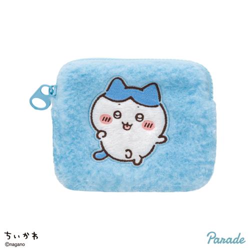 【ハチワレ】ちいかわ ふわふわミニポーチ