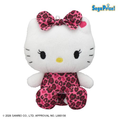 【ヒョウ柄ギャル】ハローキティマスコット ×〇×〇ギャル
