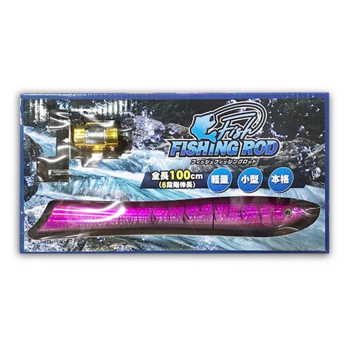 【ピンクフィッシュ】フィッシュフィッシングロッド