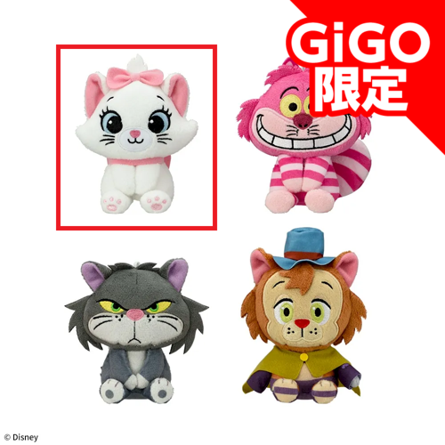 【ディズニーマリー】ディズニーキャラクター にゃんにゃんマスコット ～GiGO限定～