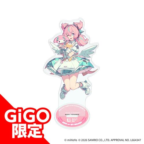 【アリア×マイメロディ】ゼンレスゾーンゼロ×サンリオキャラクターズ アクリルスタンド～GiGO限定～