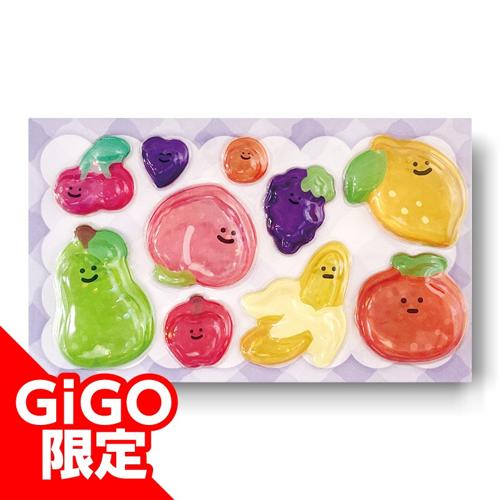 【フルーツ】のこさず食べてねうるちゅるシールmini～GiGO限定～