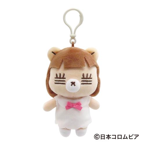 【ホワイト】コレサワ れ子ちゃんマスコットぬいぐるみ