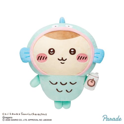 【くりまんじゅうハンギョドン】ちいかわ×サンリオキャラクターズ BIGぬいぐるみ1