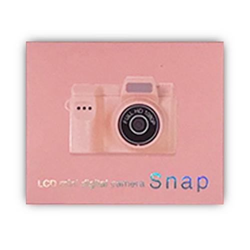【ピンク】液晶付きミニデジタルカメラ Snap