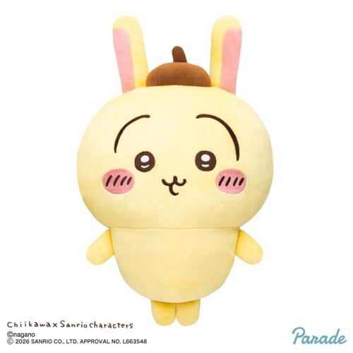 【うさぎ】ちいかわ×サンリオキャラクターズ BIGぬいぐるみ②