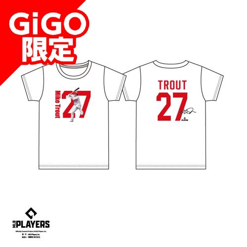【トラウト】MLBプレーヤーズTシャツVOL.2 ～GiGO限定～
