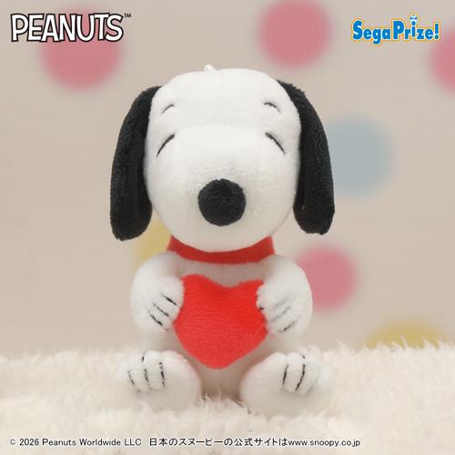 【レッド】SNOOPY マスコット ～ハート～
