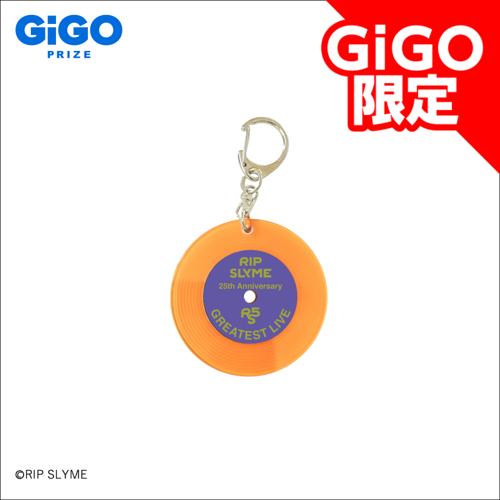 【レコード風(オレンジ)】RIP SLYME GREATEST LIVE レトロアクリルキーホルダー ～GiGO限定～