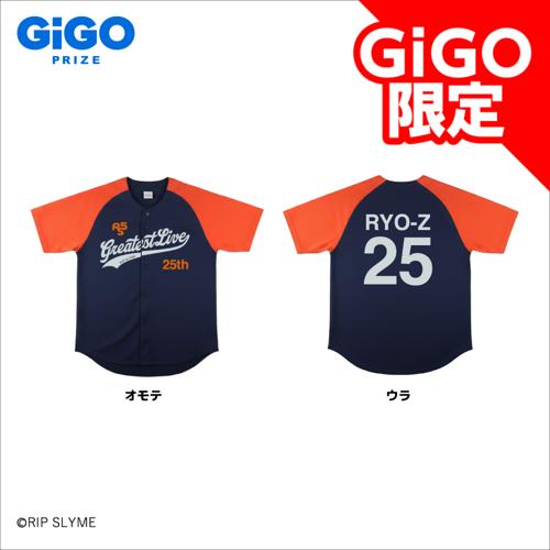 【RYO-Z】RIP SLYME GREATEST LIVE ベースボールシャツ ～GiGO限定～