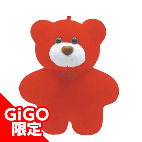 【くま（レッド）】mojojojo マスコットぬいぐるみ vol.3 ～GiGO限定～