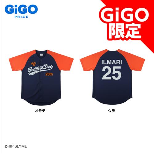 【ILMARI】RIP SLYME GREATEST LIVE ベースボールシャツ ～GiGO限定～