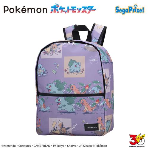 【パープル】ポケットモンスター プラチナムザッカリュック～カントー地方～