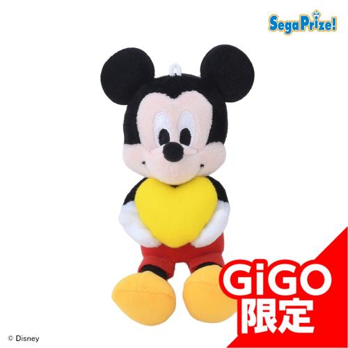 【イエロー】ミッキーマウス マスコット ～ハート～ ～GiGO限定～