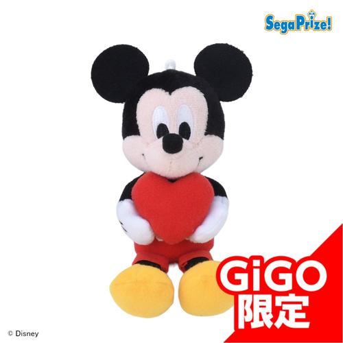 【レッド】ミッキーマウス マスコット ～ハート～ ～GiGO限定～