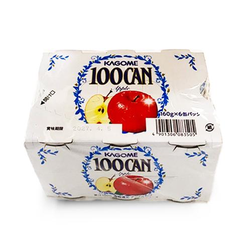 【アップル6缶セット】カゴメ 100CANジュース ※賞味期限2027.7.5