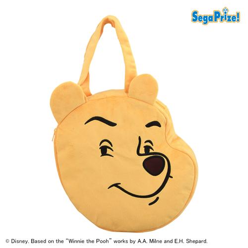 【フフン】くまのプーさん プラチナムザッカフェイス型バッグ FUNNY Ver.