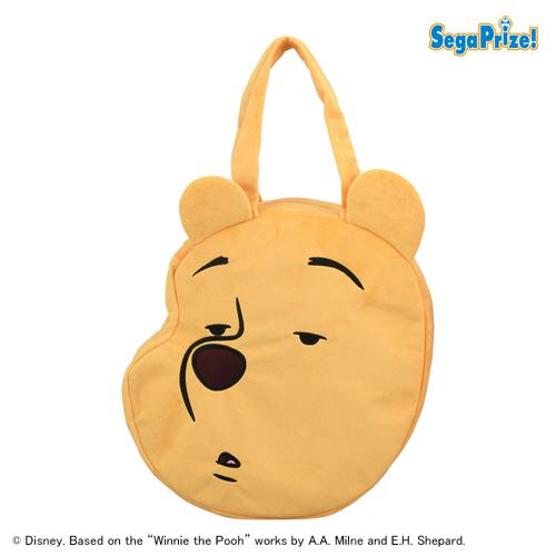 【スーン】くまのプーさん プラチナムザッカフェイス型バッグ FUNNY Ver.