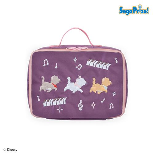 【おしゃれキャット】ディズニーキャラクター プラチナムザッカ刺繍バニティポーチ