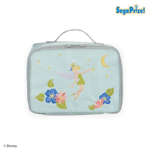 【ティンカー・ベル】ディズニーキャラクター プラチナムザッカ刺繍バニティポーチ