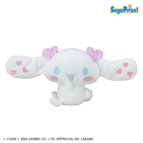 【ピンク】シナモロール×＝LOVE 振り向きぬいぐるみ Vol.1