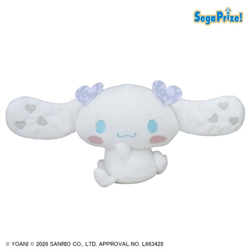 【白】シナモロール×＝LOVE 振り向きぬいぐるみ Vol.1
