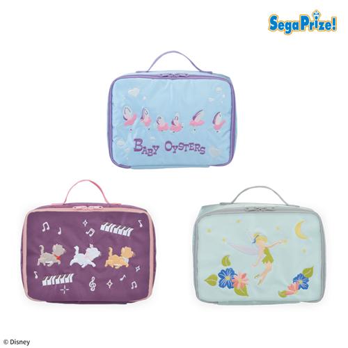 ディズニーキャラクター プラチナムザッカ刺繍バニティポーチ