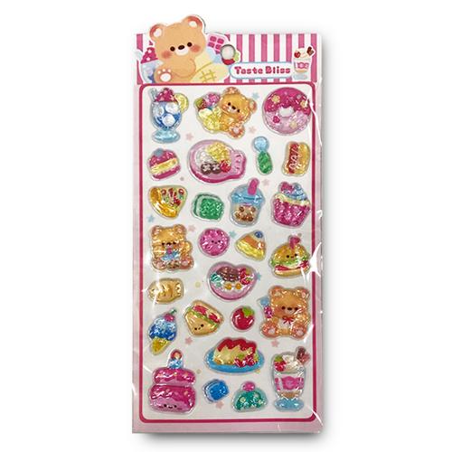 【テイストブリス】3Dラブリーデコシール（くまうさ）