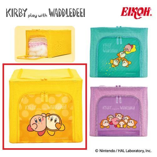 【なかよし】カービィ play with ワドルディ 窓付き収納ロングボックス