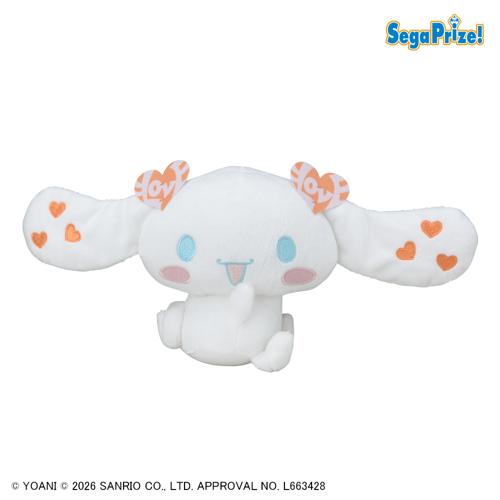 【オレンジ】シナモロール×＝LOVE 振り向きぬいぐるみ Vol.1