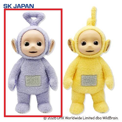 【ティンキー・ウィンキー】テレタビーズパステルカラーBIG(ティンキー・ウィンキー/ラーラ)