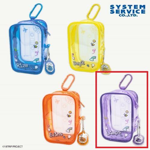 【L4mps】18TRIP クリアポーチ