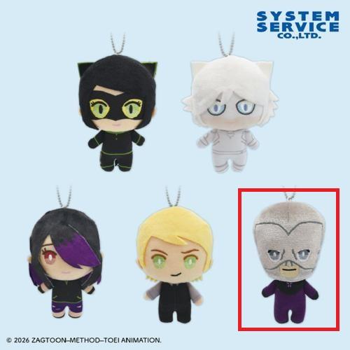 【ホーク・モス】ミラキュラス レディバグ＆シャノワール デフォルメぬいぐるみ Part3