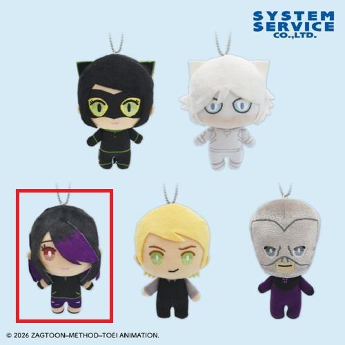 【ジュレカ】ミラキュラス レディバグ＆シャノワール デフォルメぬいぐるみ Part3