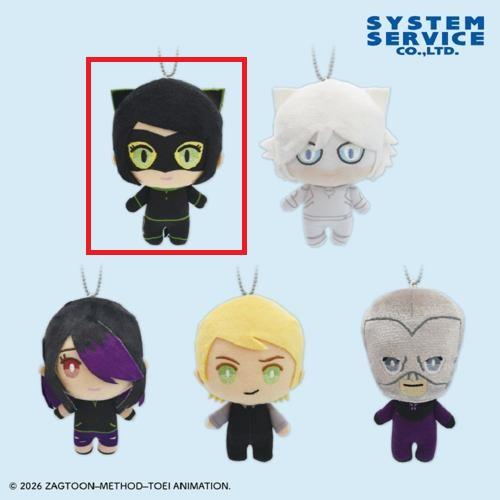 【レディノワール】ミラキュラス レディバグ＆シャノワール デフォルメぬいぐるみ Part3