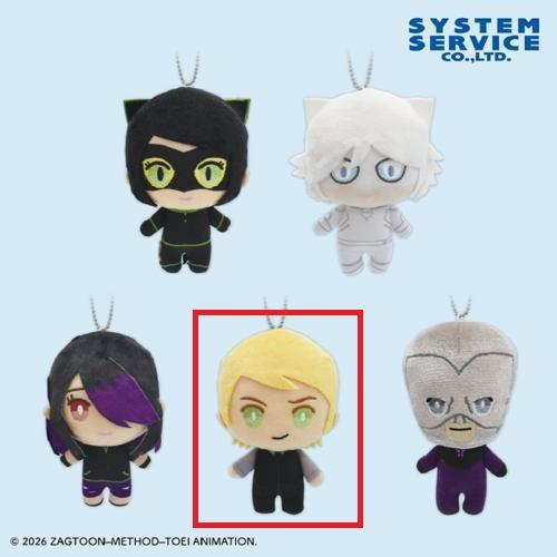 【フェリックス】ミラキュラス レディバグ＆シャノワール デフォルメぬいぐるみ Part3