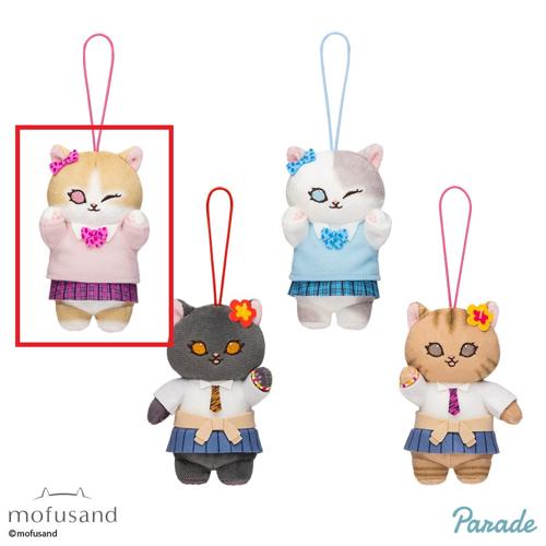 【ピンクリボン】mofusand コギャルにゃんマスコット