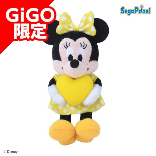 【イエロー】ミニーマウス　マスコット　～ハート～ ～GiGO限定～
