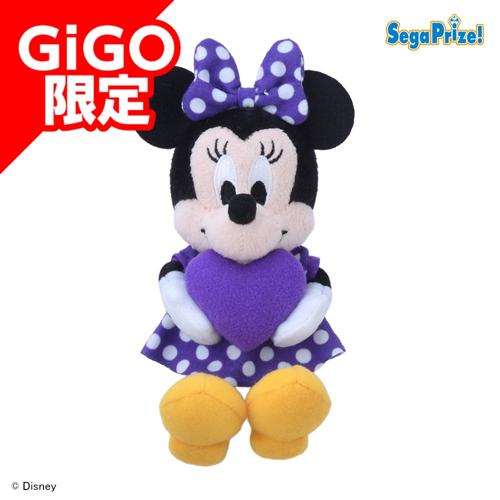 【パープル】ミニーマウス　マスコット　～ハート～ ～GiGO限定～