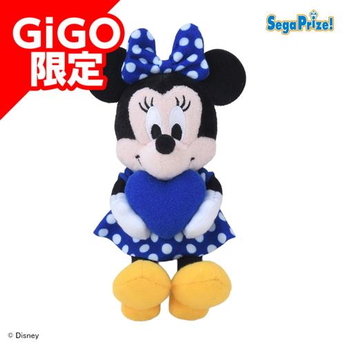 【ブルー】ミニーマウス　マスコット　～ハート～ ～GiGO限定～