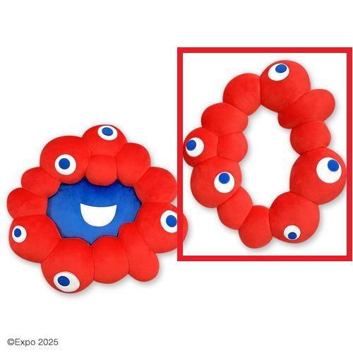 【ロゴマーク】EXPO2025 ミャクミャク なりきりクッション