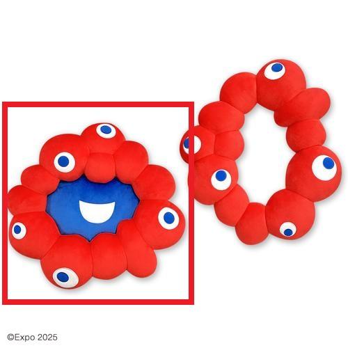 【ミャクミャク】EXPO2025 ミャクミャク なりきりクッション